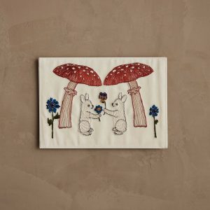 Mushroom Bunny Friends Card